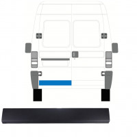 Rear door side trim for Fiat Ducato 1994-2002 / Left 7762