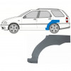 Rear wing repair panel