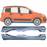 Full sill repair panel for Fiat Panda 2012- / Left+Right / Set 6497