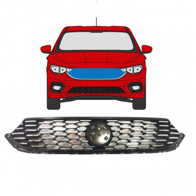 FIAT TIPO 2016- GRILLE CHROME