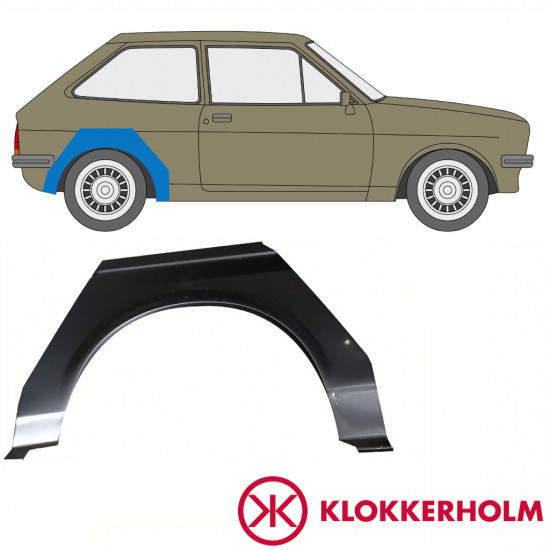 FORD FIESTA 1976-1983 REAR WHEEL ARCH / RIGHT