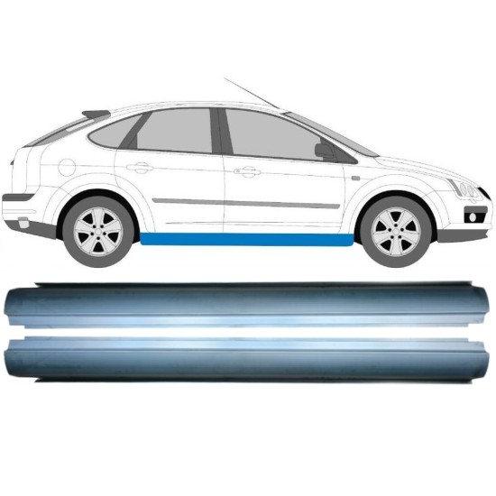 Sill repair panel for Ford Focus 2004-2010 / Left+Right / Set 16105
