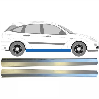 Sill repair panel for Ford Focus 1998-2004 / Left+Right / Set 14784