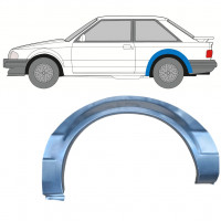 Rear wing repair panel for Ford Escort 1980-1986 / Left 7817