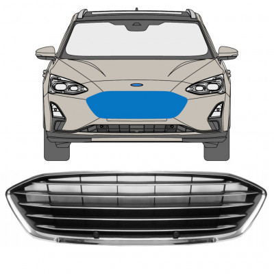 FORD FOCUS 2018- GRILLE