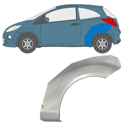 Rear wing repair panel for Ford Ka 2008-2016 / Left 15064
