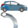 Rear wing repair panel