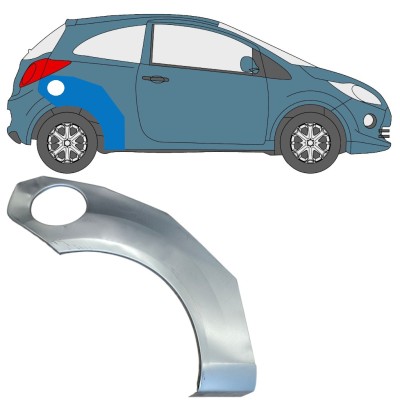 Rear wing repair panel for Ford Ka 2008-2016 / Right 15063