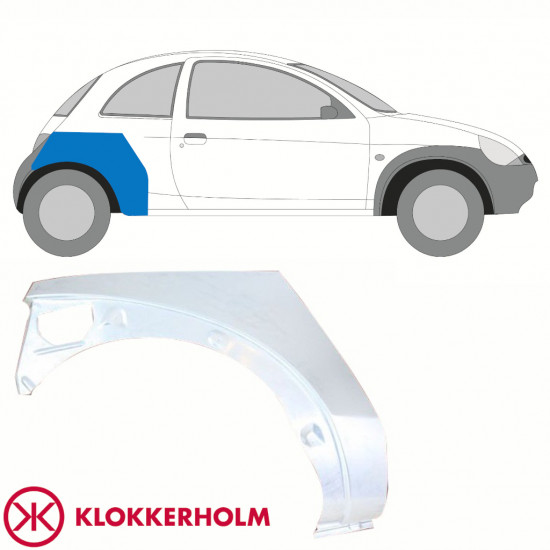 Rear wing repair panel for Ford KA 1996-2008 / Right 10769