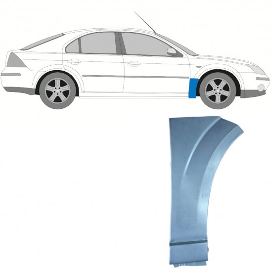 FORD MONDEO 2000-2007 FRONT WING REPAIR PANEL / RIGHT