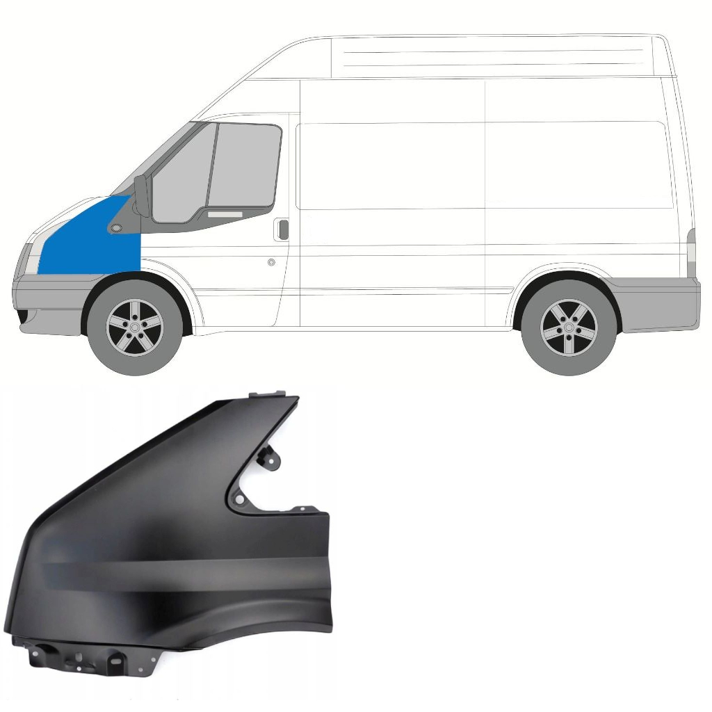  FORD TRANSIT 2006-2013 FRONT WING / LEFT