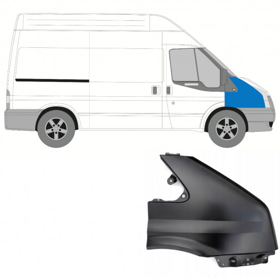  FORD TRANSIT 2006-2013 FRONT WING / RIGHT