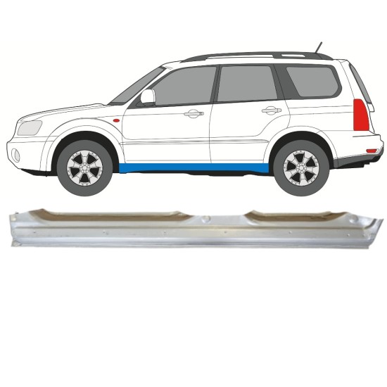 Full sill repair panel for Subaru Forester SG 2002-2008 / Left 14611