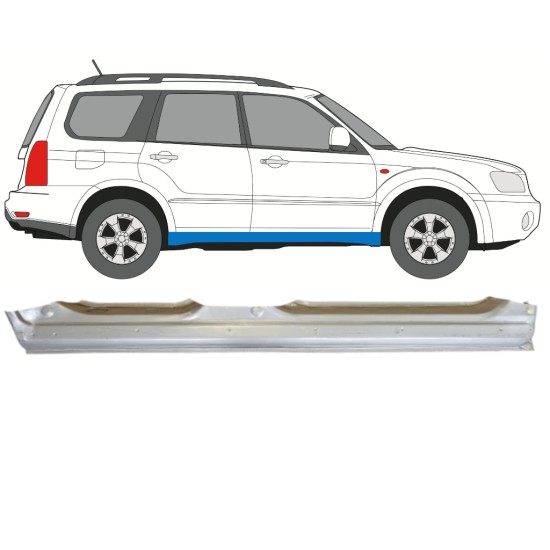 Full sill repair panel for Subaru Forester SG 2002-2008 / Right 14610