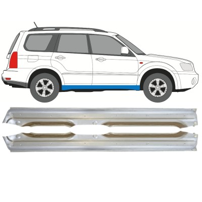 Full sill repair panel for Subaru Forester SG 2002-2008 / Left+Right / Set 14612