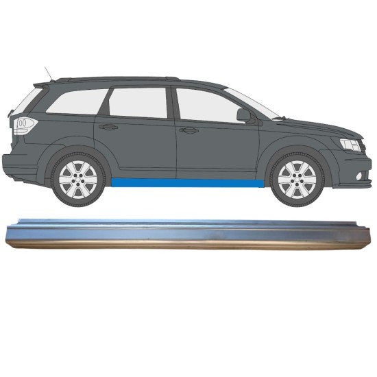 Sill repair panel