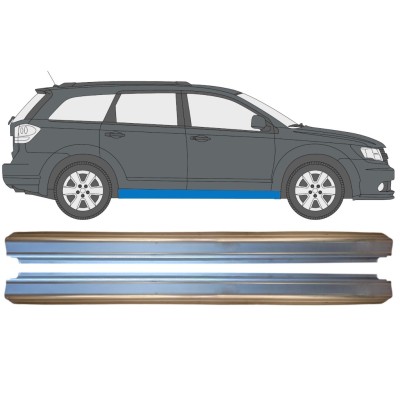 Sill repair panel for Fiat Freemont 2011-2015 / Left+Right / Set 15006