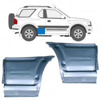 Rear wing repair panel for Opel Frontera B 1999-2002 / Left / Right / Left+Right / Set 12833