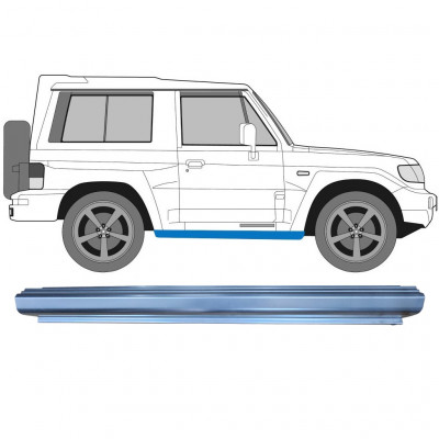 Sill repair panel for Hyundai Galloper 1991- / Left = Right (symmetrical) /  6655