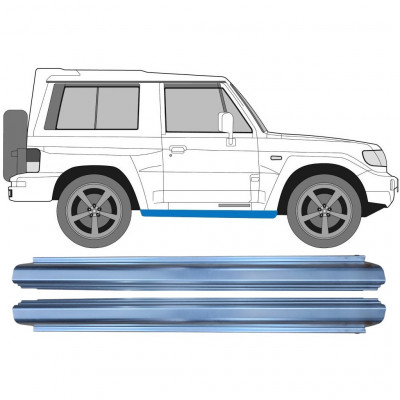 Sill repair panel for Hyundai Galloper 1991- / Set 11366