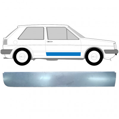 VW GOLF 2 1982- FRONT DOOR REPAIR PANEL / RIGHT