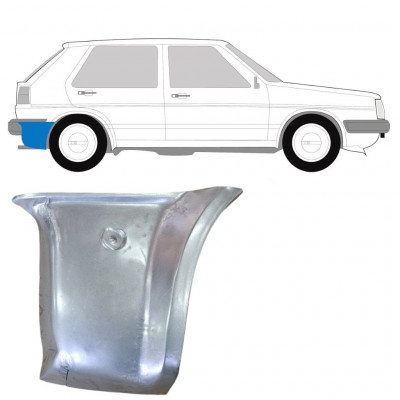 VW GOLF 2 1982- REAR CORNER REPAIR PANEL / RIGHT