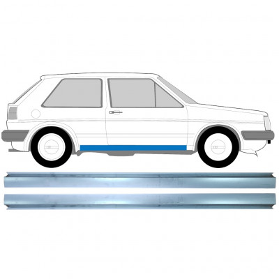 VW GOLF 2 1982-1992 SILL REPAIR / RIGHT = LEFT / SET