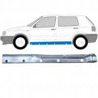 Inner sill repair panel for Volkswagen Golf 3 1991- / Left 12508