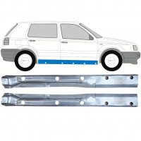 Inner sill repair panel for Volkswagen Golf 3 1991- / Set 12509