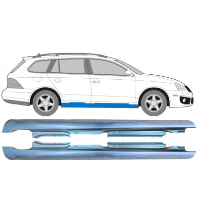 Sill repair panel for VW Golf 5 Variant VW Jetta 2005-2010 / Left+Right / Set 10011