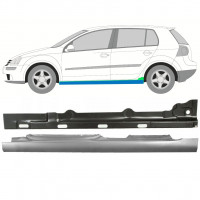 Inner and outer sill repair panel for VW Golf 5 2003-2009 / Left / Set 11139