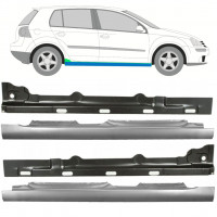 Inner and outer sill repair panel for VW Golf 5 2003-2009 / Set 11140