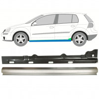 Inner and outer sill repair panel for VW Golf 5 2003-2009 / Left / Set 11709