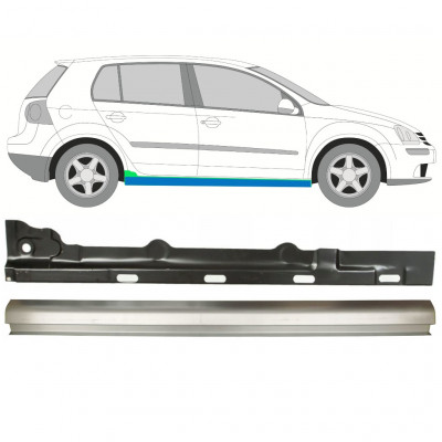VW GOLF 5 2003-2009 INNER + OUTER SILL REPAIR PANEL / SET / RIGHT