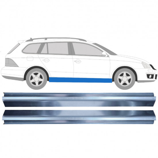 VW GOLF 5 ESTATE / VW JETTA SILL REPAIR / RIGHT + LEFT / SET