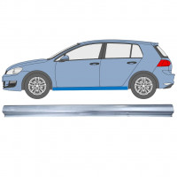 Sill repair panel for VW Golf 7 2012- / Left 12453