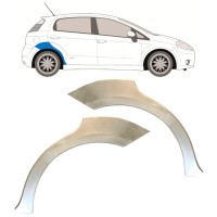 Rear wing repair panel for Fiat Grande Punto Evo 2005- / Left+Right / Set 14761