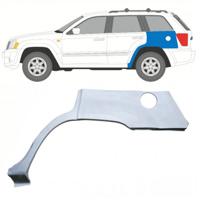 Rear wing repair panel for Jeep Grand Cherokee 2005-2010 / Left 8972