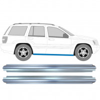 Sill repair panel for Jeep Grand Cherokee 1998-2005 / Left = Right (symmetrical) / Set 9544