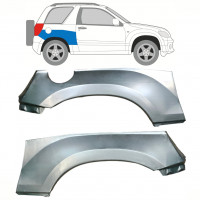 Upper section rear wing repair panel for Suzuki Grand Vitara 2005-2012 / Left+Right / Set 10267