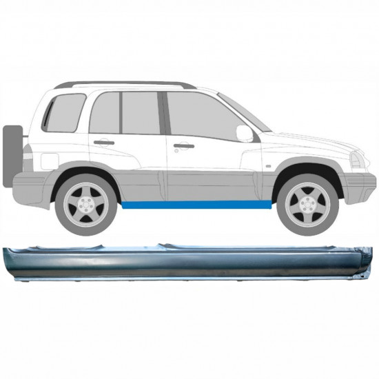 Full sill repair panel for Suzuki Grand Vitara 1997-2005 / Right 5089