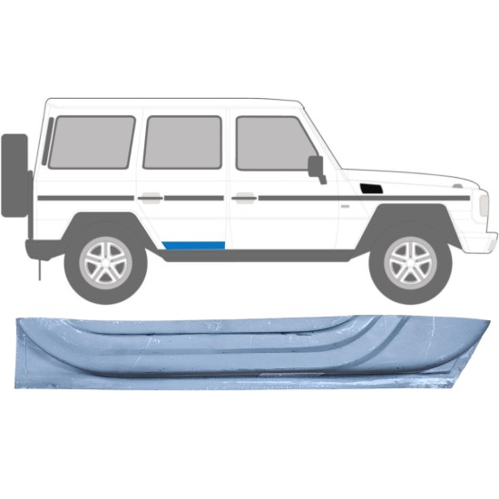 Rear door repair panel for Mercedes G-Class W460 W461 W463 1979-2017 / Right 5543