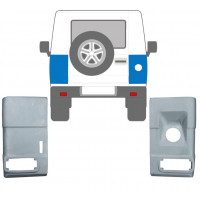 Rear corner repair panel for Mercedes G-Class W460 1979-1993 / Left+Right / Set 10675
