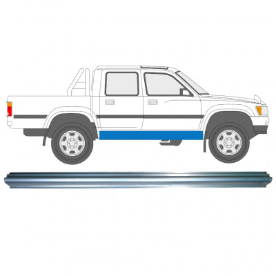 Sill repair panel for Toyota Hilux 1988-2001 / Left = Right (symmetrical) 8035