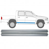 Sill repair panel for Toyota Hilux 2001-2005 / Left = Right (symmetrical) / Set 9965