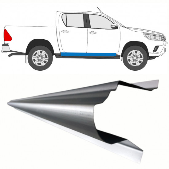 TOYOTA HILUX 2015- SILL REPAIR / RIGHT = LEFT