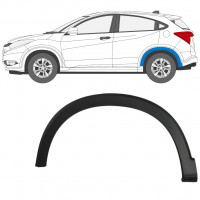 Rear wing side trim for Honda Hr-v 2015-2021 / Left 12558