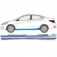 Full sill repair panel for Hyundai Accent 2010- / Left 12800