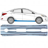 Full sill repair panel for Hyundai Accent 2010- / Left / Right / Left / Right 12801