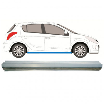 Sill repair panel for Hyundai I20 2008-2014 / Left = Right (symmetrical) 8995